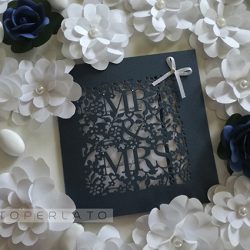 partecipazioni matrimonio carta perlata Hera