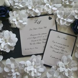 partecipazioni matrimonio carta perlata Hera