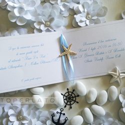 partecipazioni matrimonio carta perlata Psamate