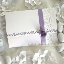 partecipazioni matrimonio cara perlata Elettra