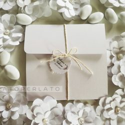 partecipazioni matrimonio carta perlata Criseide