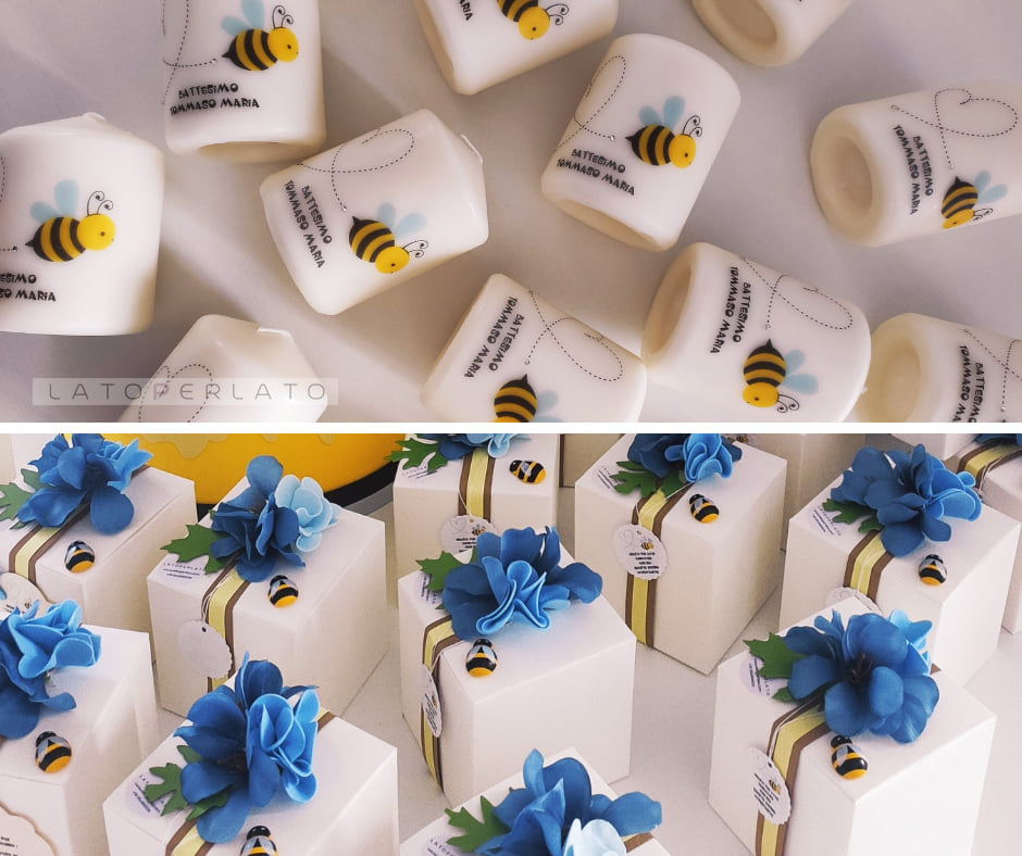 candele personalizzate ape