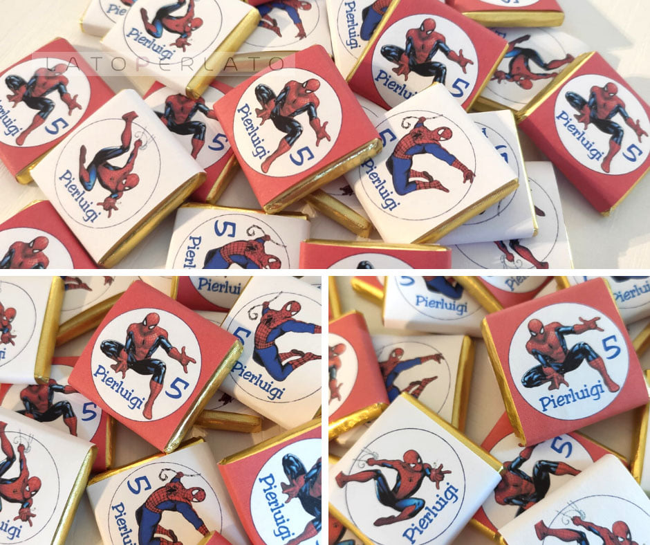 cioccolatini spiderman